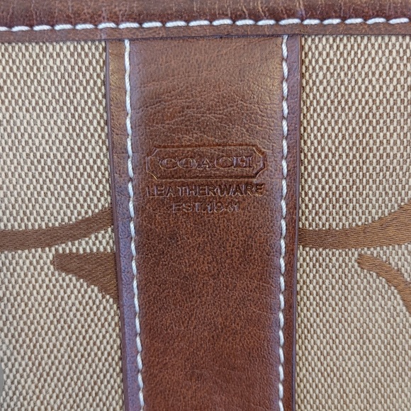 Coach Signature Crossbody Bag - Picture 5 of 14